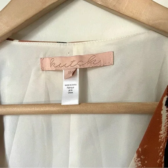 Anthropologie Hutch Blaise Leopard  Print Wrap Dress - Picture 8 of 11